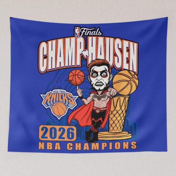 Item preview, Danhausen x New York Knicks 2026 NBA Finals Champions designed and sold by tayjeffrey61.
