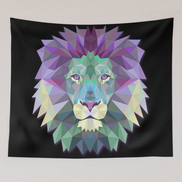 Item preview, Cool Colorful Lion designed and sold by Twosided.