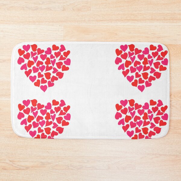 Item preview, Romantic Red and Pink Heart Collage designed and sold by somimalikkk.