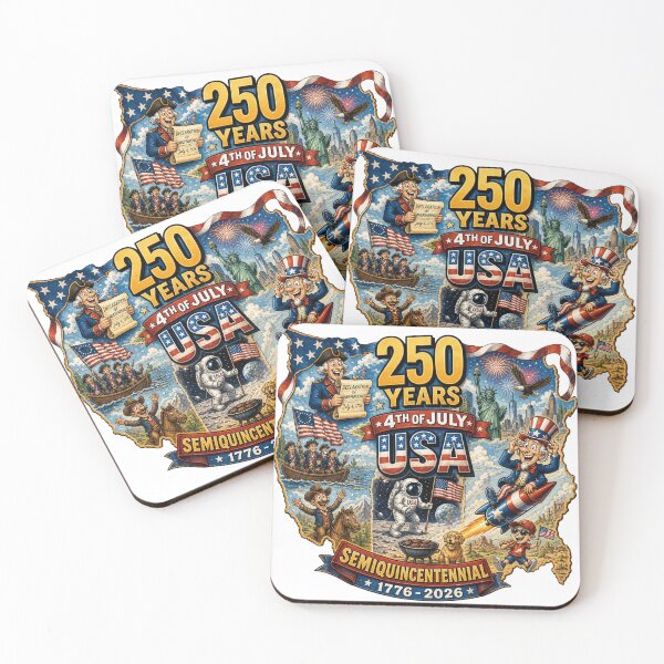 Item preview, Happy Birthday USA - 250 years of awesome designed and sold by Talpha.