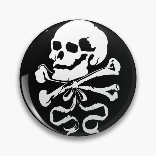 Item preview, Skull, Crossbones and Bow designed and sold by The Noir Arts.