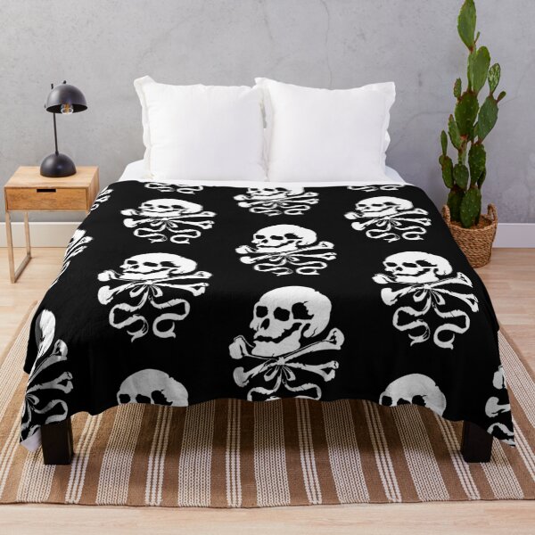 Item preview, Skull, Crossbones and Bow designed and sold by The Noir Arts.