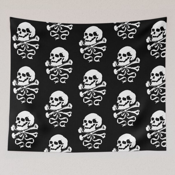 Item preview, Skull, Crossbones and Bow designed and sold by The Noir Arts.