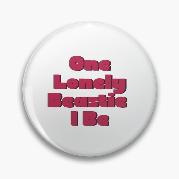 Item preview, One Lonely Beastie I Be  designed and sold by StudioAyinla.