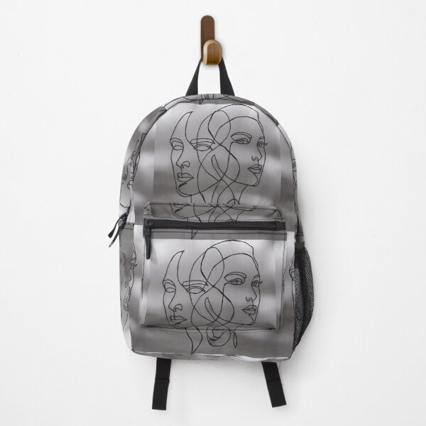 Item preview, Original Hand Sketched One Line Art Overlapping Faces designed and sold by FineLineVibes.