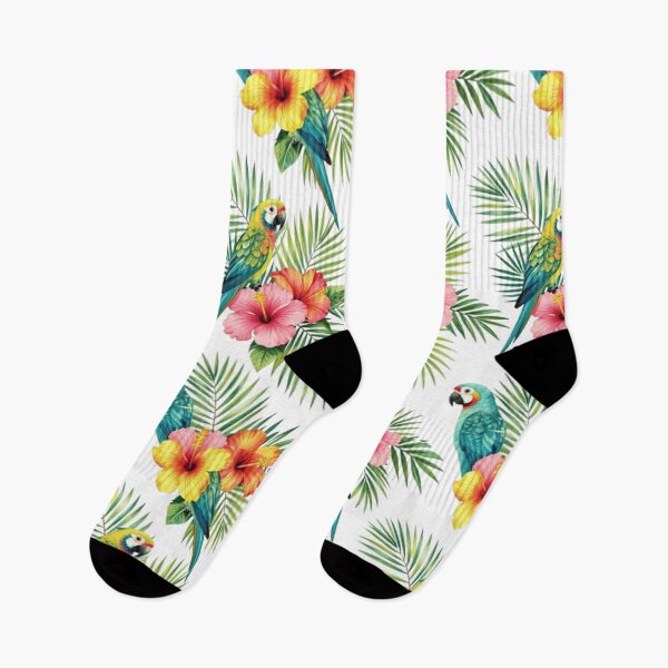 Item preview, Tropical Parrot Paradise Seamless Pattern designed and sold by RandomWalker.