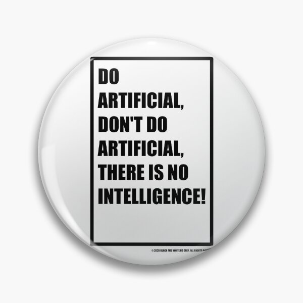 Item preview, Artificial Intelligence designed and sold by BlackAndWh1te.