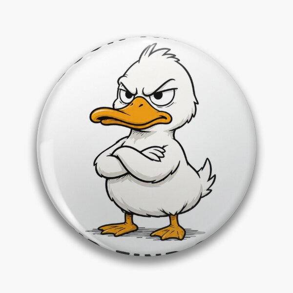 Item preview, The duck is angry and ready for action designed and sold by Giewont.