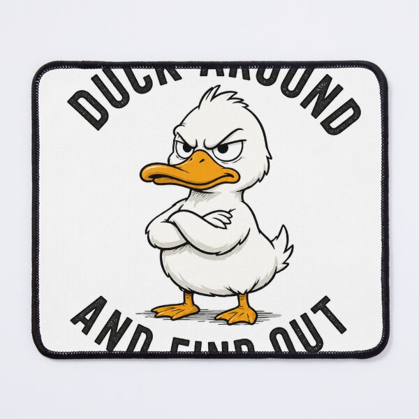 Item preview, The duck is angry and ready for action designed and sold by Giewont.