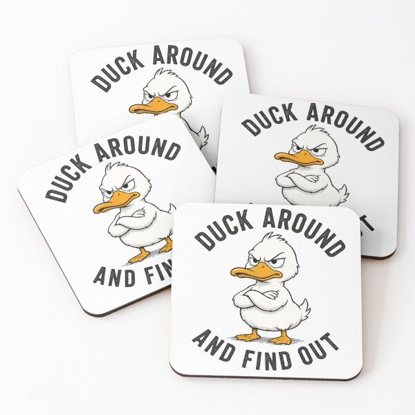 Item preview, The duck is angry and ready for action designed and sold by Giewont.