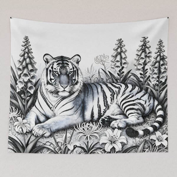 Item preview, Wild tiger designed and sold by Selena-V.