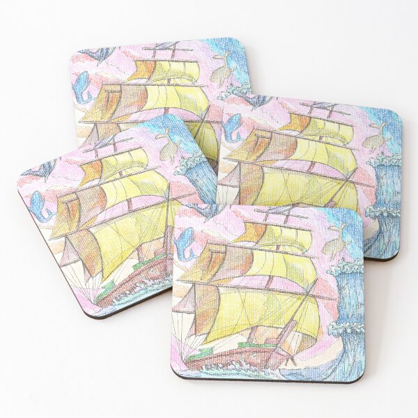 Item preview, Sky Whales & Golden Sails designed and sold by jimmytedesky.