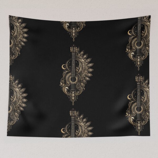 Item preview, Celestial Baroque Guitar Ornament designed and sold by DesignByKhayal.