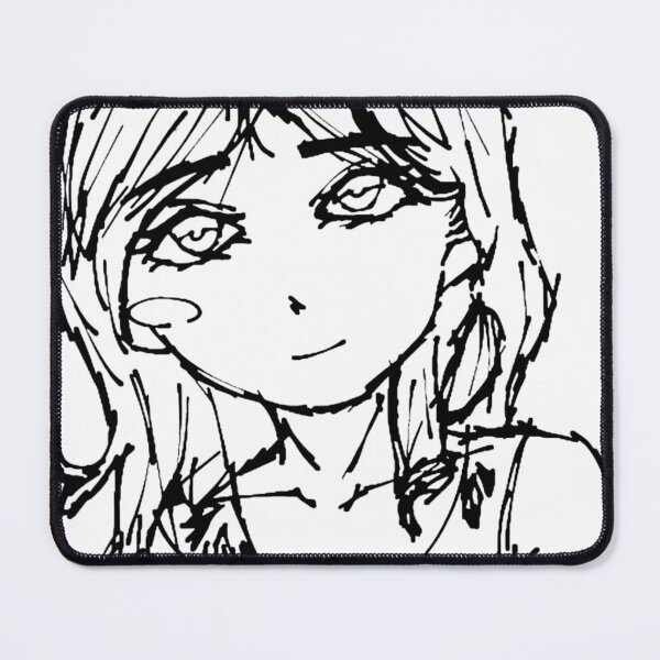 Item preview, Minimalist Manga Girl Line Art Drawing designed and sold by The Cozy Chapter.