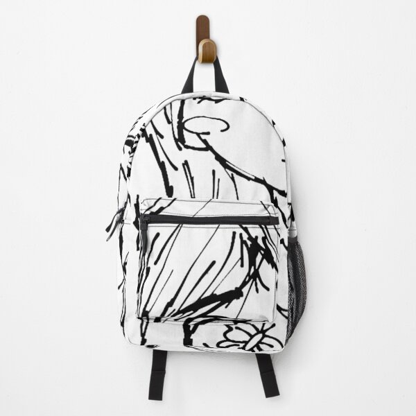 Item preview, Minimalist Manga Girl Line Art Drawing designed and sold by The Cozy Chapter.
