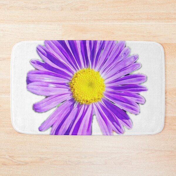 Item preview, Vibrant Purple Aster Flower Head Isolated on White designed and sold by BalkanBloom.