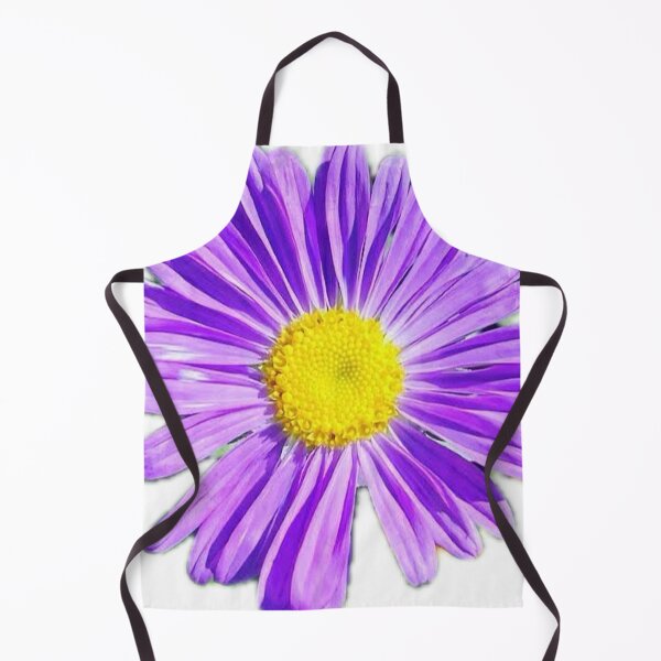 Item preview, Vibrant Purple Aster Flower Head Isolated on White designed and sold by BalkanBloom.