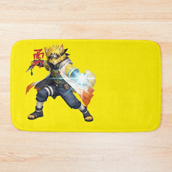 Item preview, Yellow Flash Anime Cat - Lightning Speed Shinobi Kitty designed and sold by FANTASYoDarknes.