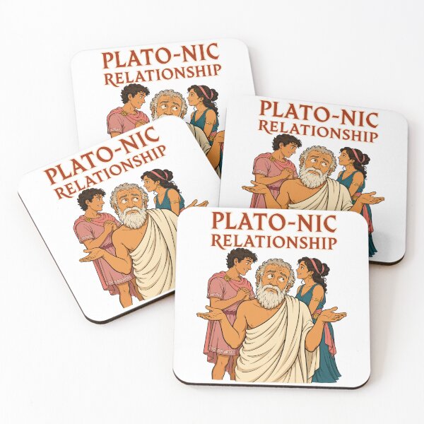 Item preview, Platonic Relationship Funny Philosophy designed and sold by soondoock.