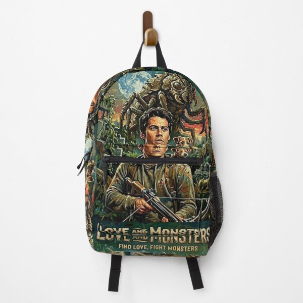 Item preview, Find Love, Fight Monsters – Love and Monsters Fine Art Print designed and sold by Art's Diner.