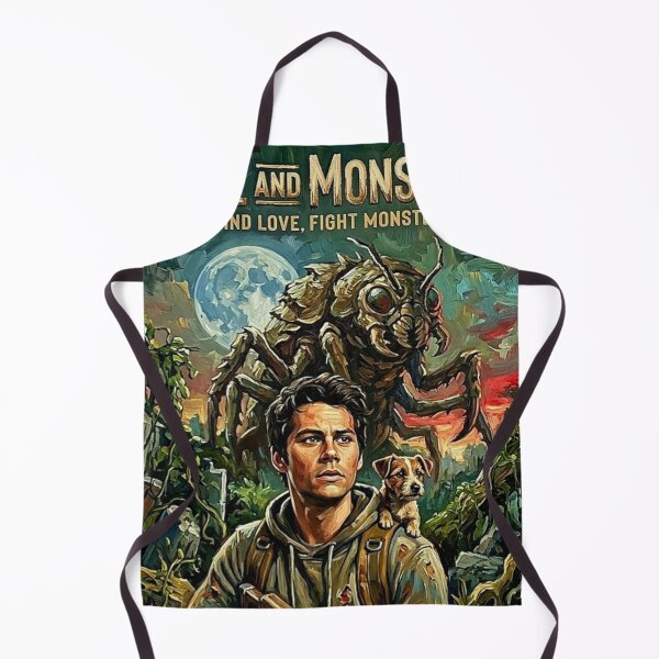 Item preview, Find Love, Fight Monsters – Love and Monsters Fine Art Print designed and sold by Art's Diner.