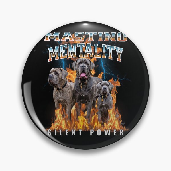 Item preview, Mastino Mentality Silent Power – Powerful Guardian Dog Breed Gift designed and sold by HoshisWorld2018.