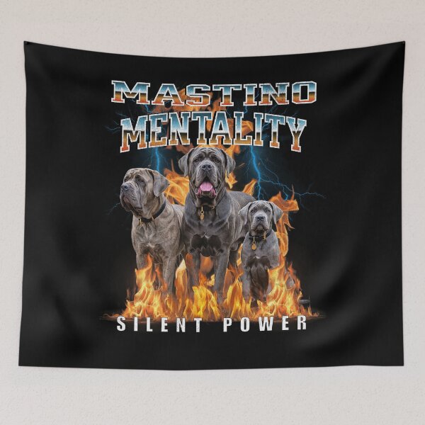 Item preview, Mastino Mentality Silent Power – Powerful Guardian Dog Breed Gift designed and sold by HoshisWorld2018.