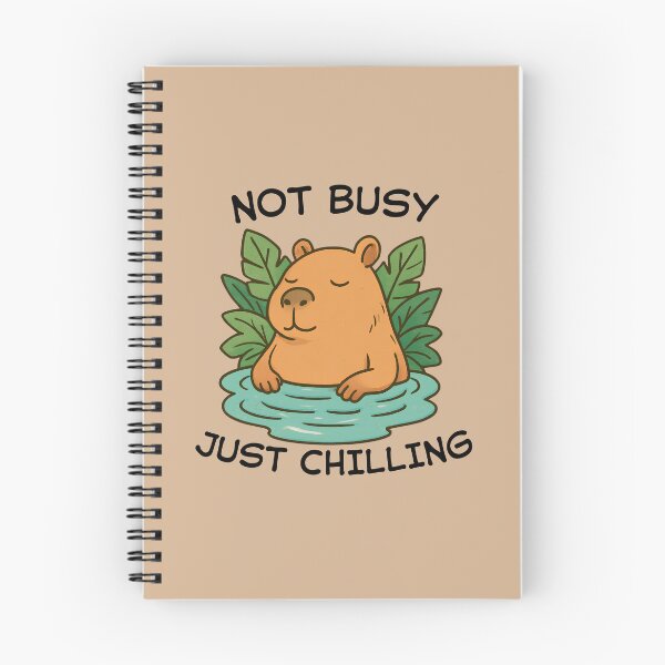 Item preview, Chill Capybara in Hot Spring designed and sold by meesara.