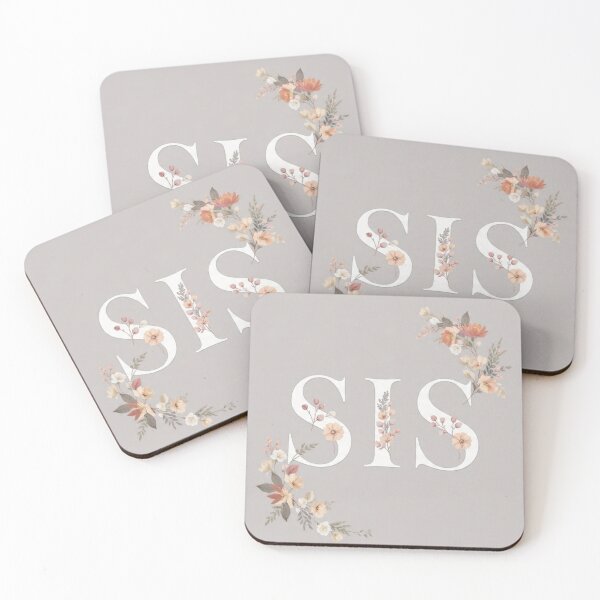 Item preview, SIS Watercolor Floral Letters designed and sold by RAMHEARTS.