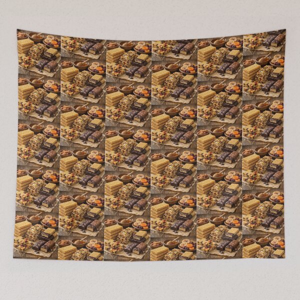 Item preview, ​Healthy Sesame Bars and Granola Bars with Honey and Nuts. designed and sold by JoyNest = "The nest of joy".
