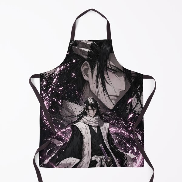 Item preview, Kuchiki Byakuya | Dark Ronin Samurai Anime Art | Shadow Warrior Aesthetic Illustration | Purple Energy Sword Fighter Wall Decor designed and sold by Dyan4.