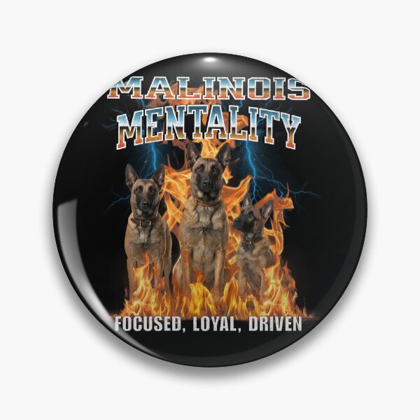 Item preview, Malinois Mentality Focused Loyal Driven – High-Drive Dog Breed Gift designed and sold by HoshisWorld2018.