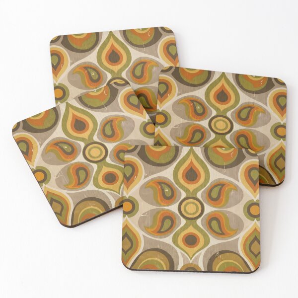 Item preview, Korea Pattern Botanical Floral Marine Farmhouse Textile designed and sold by ART ATTACK ZONE.