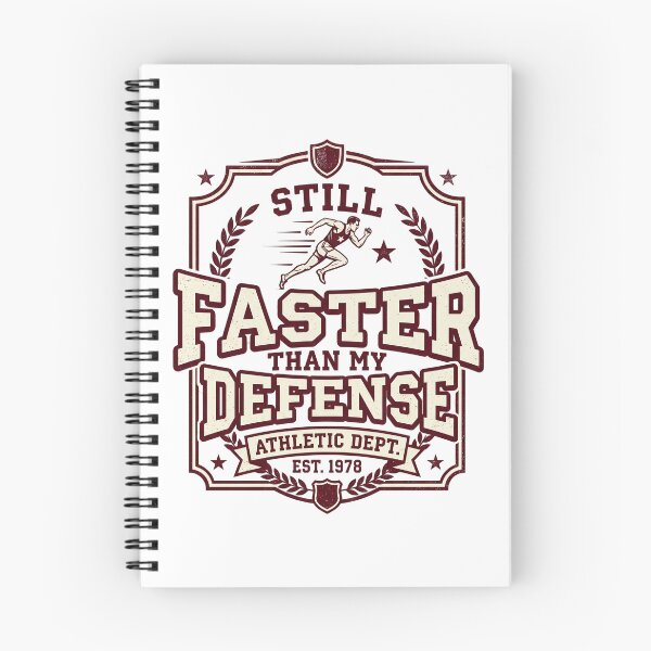 Item preview, Still Faster Than My Defense — Vintage Soccer Football Tee designed and sold by HOLOPEELS.