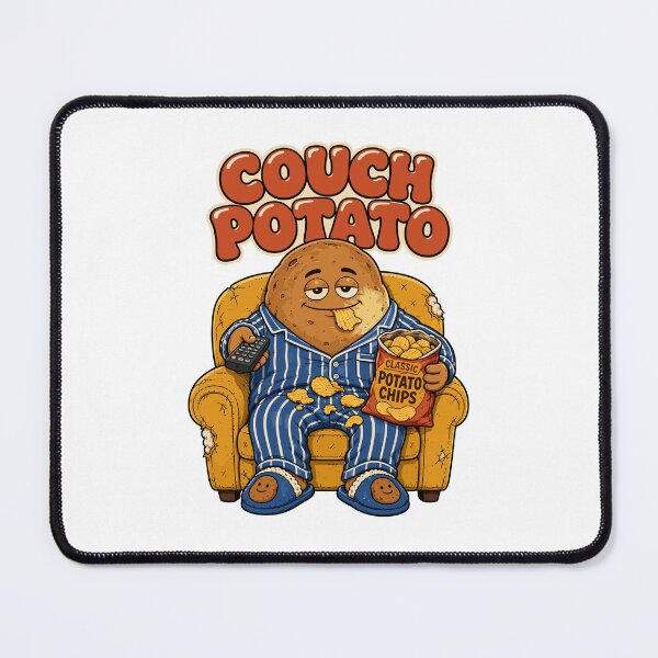 Item preview, Couch Potato Funny Lazy designed and sold by soondoock.