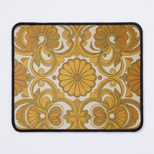 Item preview, India Rustic Pattern Botanical Floral Marine Farmhouse Textile designed and sold by ART ATTACK ZONE.