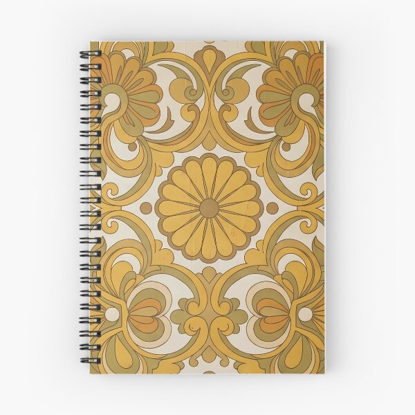 Item preview, India Rustic Pattern Botanical Floral Marine Farmhouse Textile designed and sold by ART ATTACK ZONE.