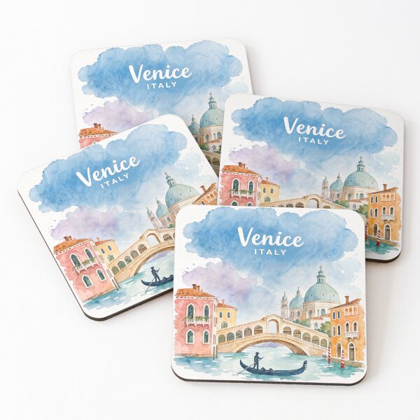 Item preview, Watercolor Italy Venice City Travel Art Design designed and sold by MindWind.