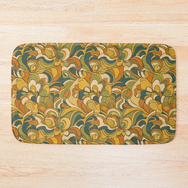 Item preview, Egypt Rustic Pattern Botanical Floral Marine Farmhouse Textile designed and sold by ART ATTACK ZONE.