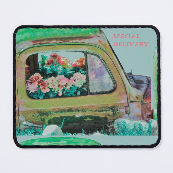Item preview, Flowers in old truck for bouquet Special Delivery designed and sold by MYTOPSHELF.