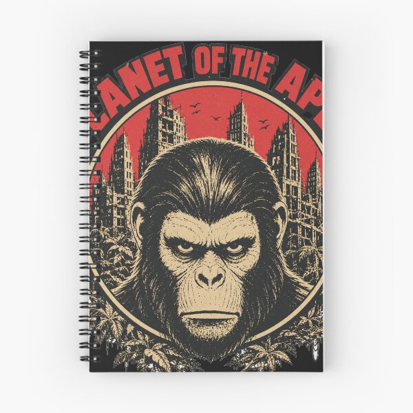 Item preview, Planet of the Apes – Vintage Ruined City Retro Sci-Fi T-Shirt Design designed and sold by Simbera.