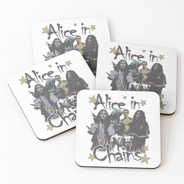 Item preview, Alice in Chains Stars Grunge Vintage Alternative Rock Art designed and sold by Dtyahas.