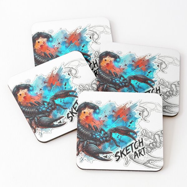 Item preview, Scorpion – From Sketch to Life designed and sold by Aquinoxx.