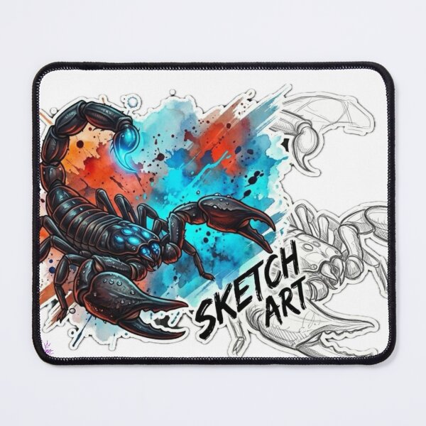Item preview, Scorpion – From Sketch to Life designed and sold by Aquinoxx.