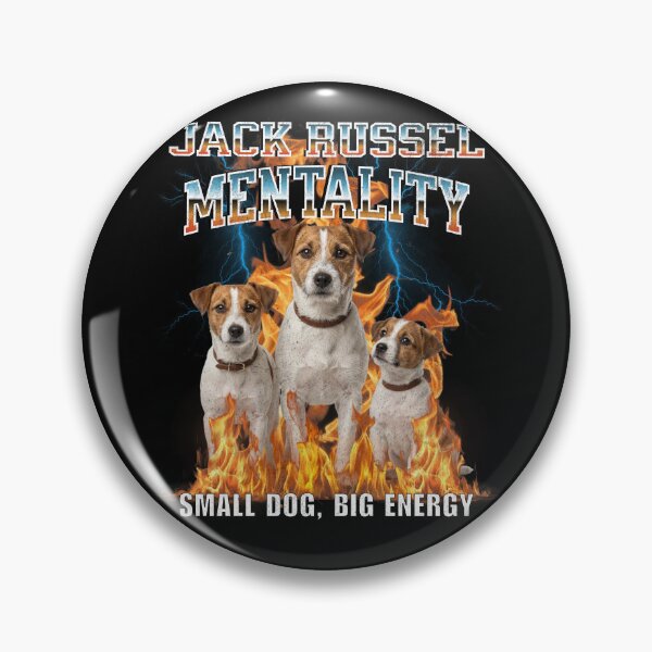 Item preview, Jack Russell Mentality Small Dog Big Energy – Energetic Breed Gift designed and sold by HoshisWorld2018.