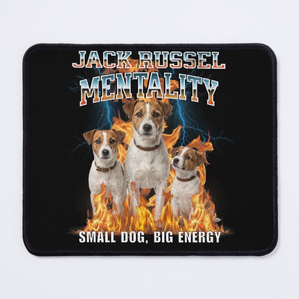 Item preview, Jack Russell Mentality Small Dog Big Energy – Energetic Breed Gift designed and sold by HoshisWorld2018.