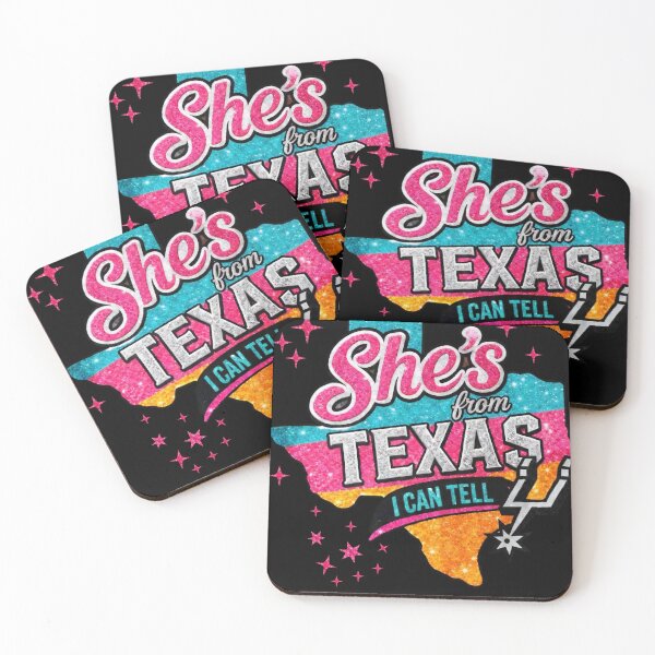 Item preview, She's From I Can Tell Texas Retro Texas Map Southern designed and sold by DianneShelton.