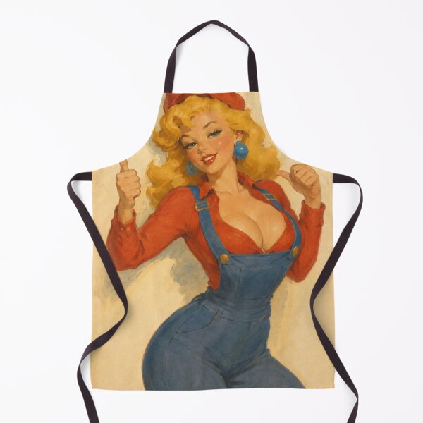 Item preview, Retro Plumber Princess Pinup designed and sold by Cosplayvintage.