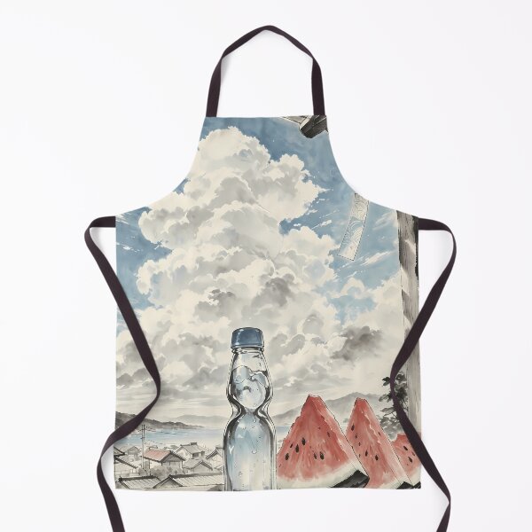 Item preview, Japanese Summer Nostalgia: Ramune & Watermelon designed and sold by HezeOtakuArt.