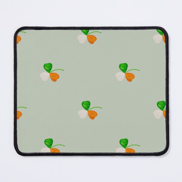 Item preview, Irish Flag Shamrock Pattern designed and sold by FarnwirbelArt.